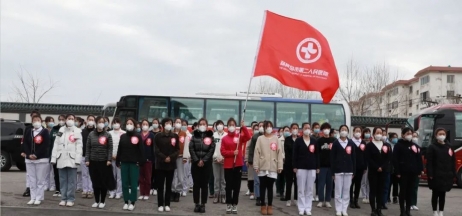 春暖花開(kāi)，英雄歸來(lái)！葫蘆島市第二人民醫(yī)院支援綏中醫(yī)療隊(duì)凱旋而歸~