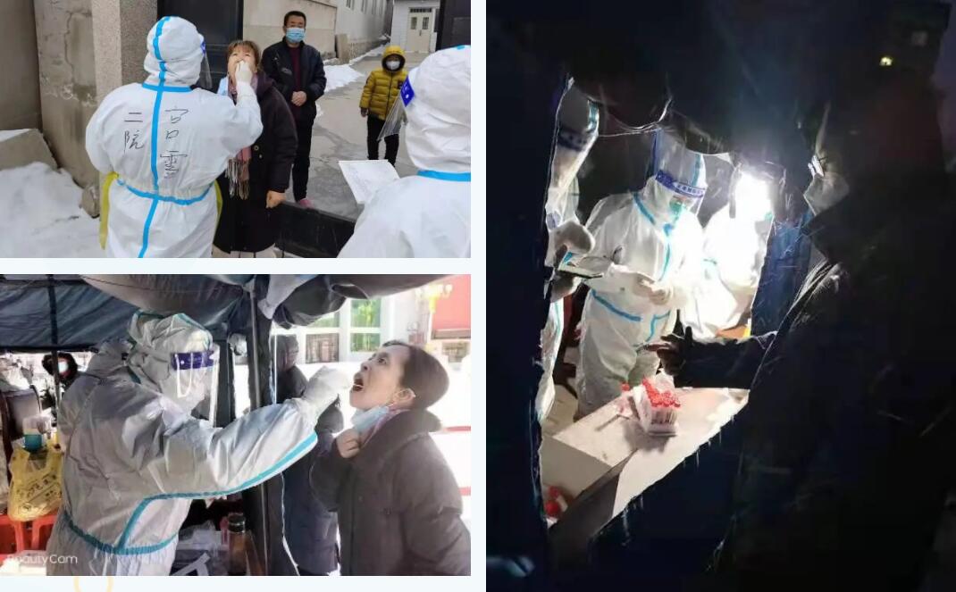 戰(zhàn)疫一線|6萬人次，市二院核酸采樣醫(yī)療隊支援綏中的第24天！(圖5)