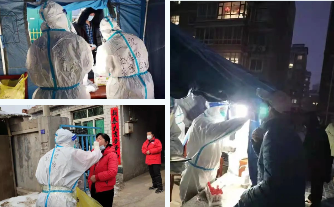 戰(zhàn)疫一線|6萬人次，市二院核酸采樣醫(yī)療隊支援綏中的第24天！(圖6)