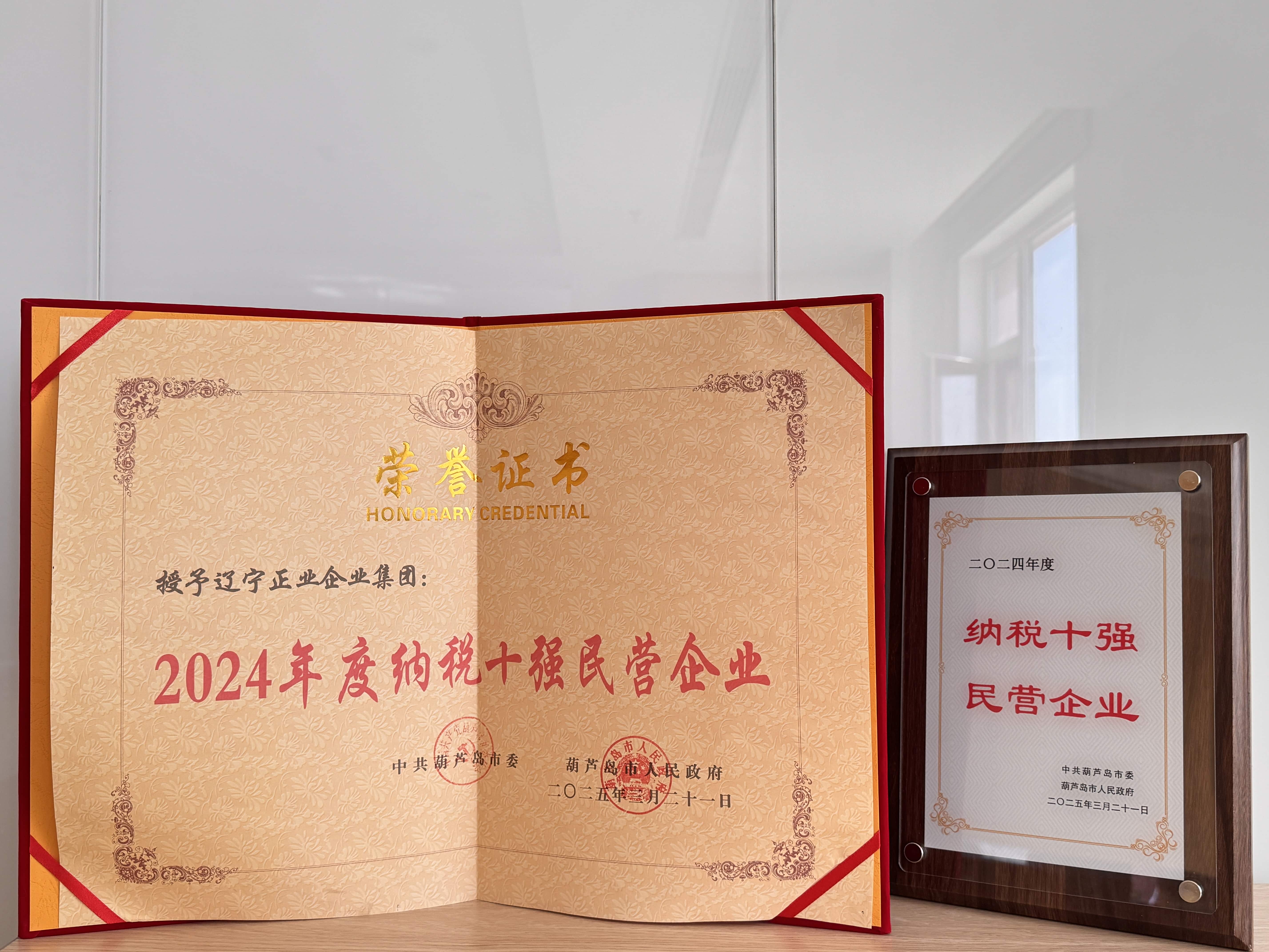 正業(yè)集團再登納稅十強榜！董事長趙立君出席全市民營經(jīng)濟大會接受表彰(圖3)